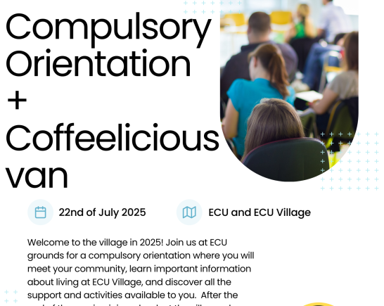 Compulsory  Orientation + Coffeelicious van