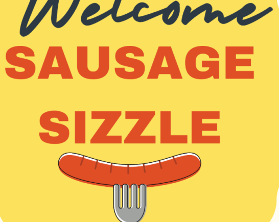 Welcome sausage sizzle