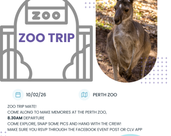 Event poster with app CTA