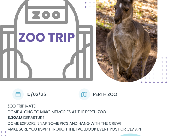 Event poster with app CTA