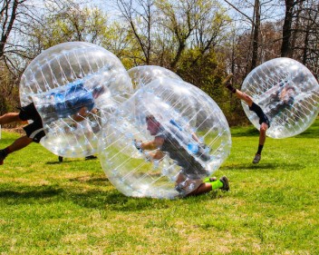 bubble soccer bucks party ideas activities cairns