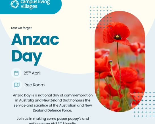 Anzac Day Event Social Tile