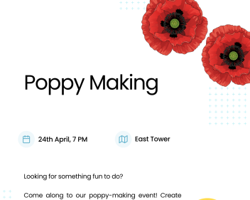 poppy making
