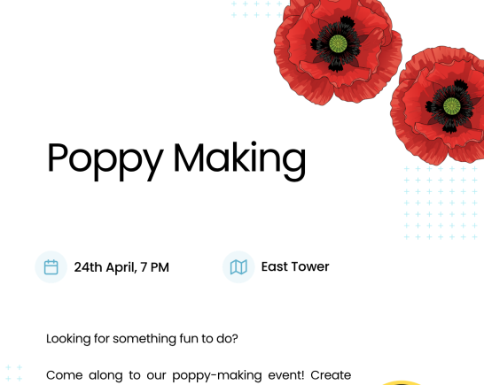 poppy making