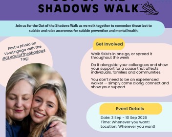 Out of the Shadows Walk  Poster 2