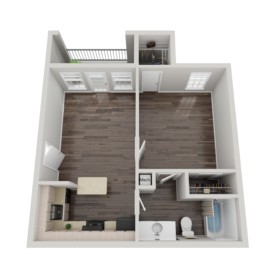 University Pines UTT One Bedroom