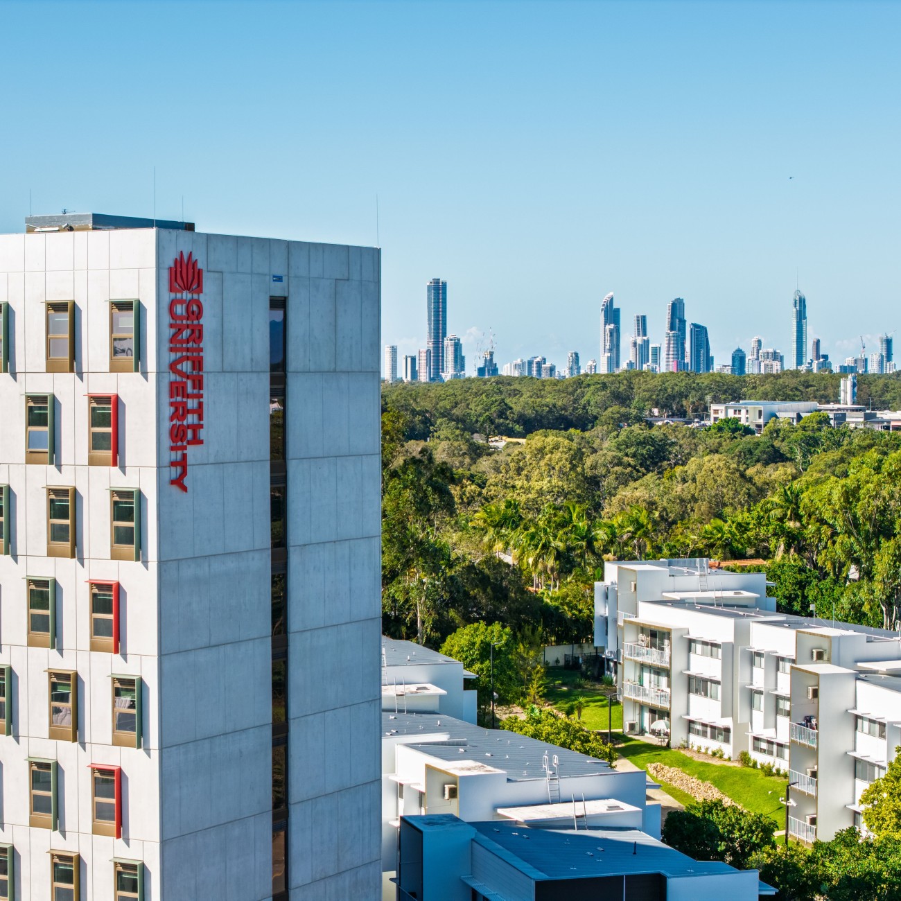 GUV GU tower sign GC skyline web